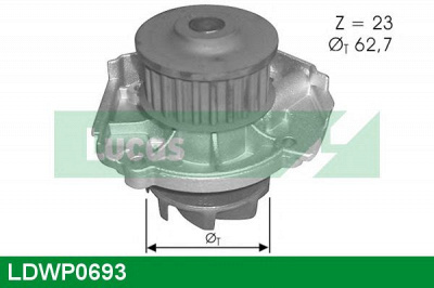 LUCAS ENGINE DRIVE ldwp0693 -  Водяной насос